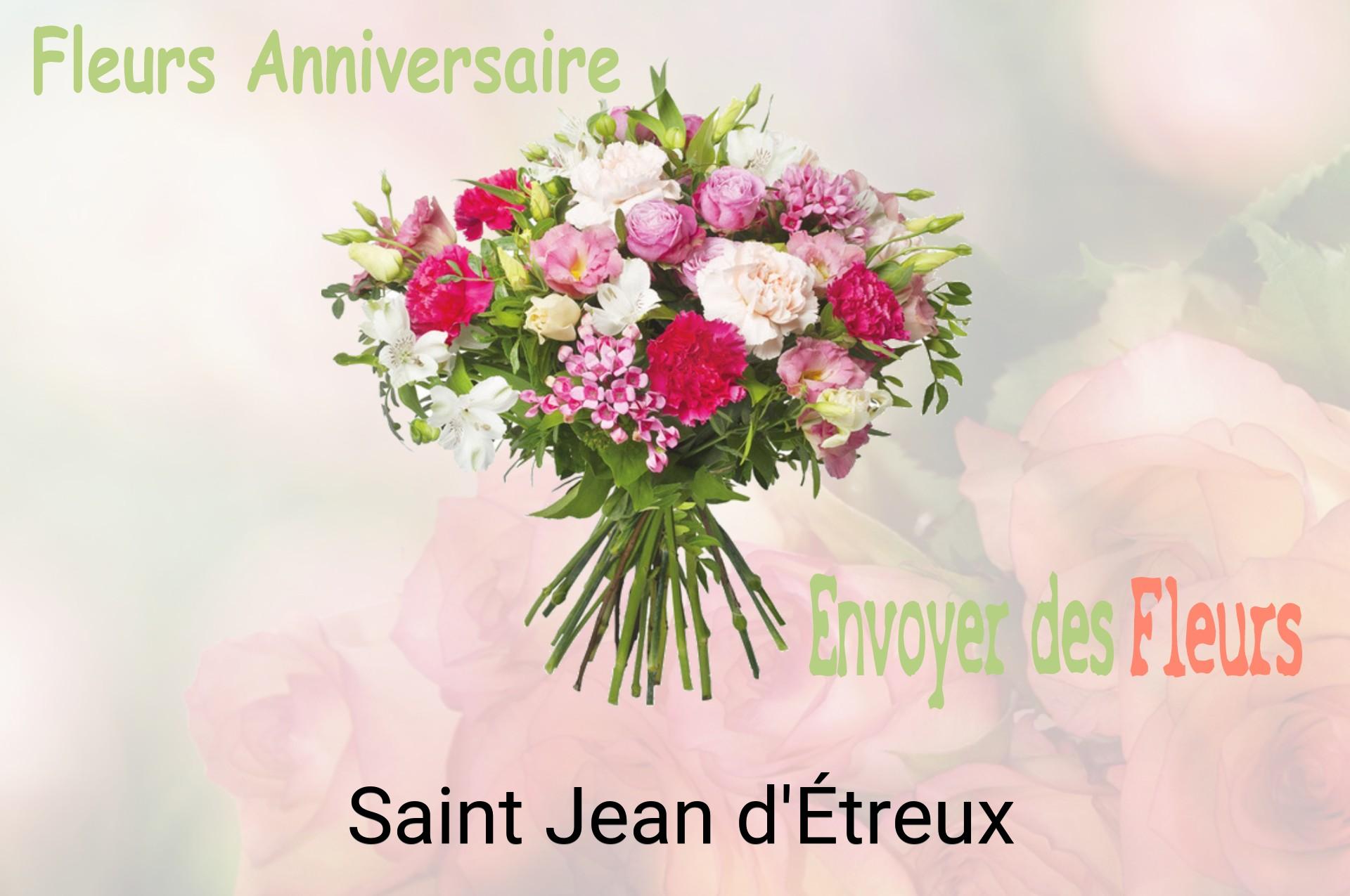 Bouquet de fleurs d’anniversaire livré à Saint-Jean-d'Étreux